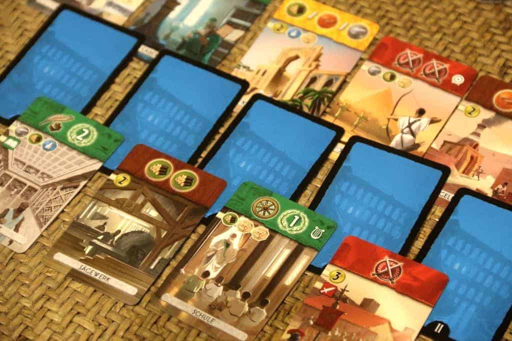 If you are looking for a top two player card game, 7 Wonders Duel won't disappoint.